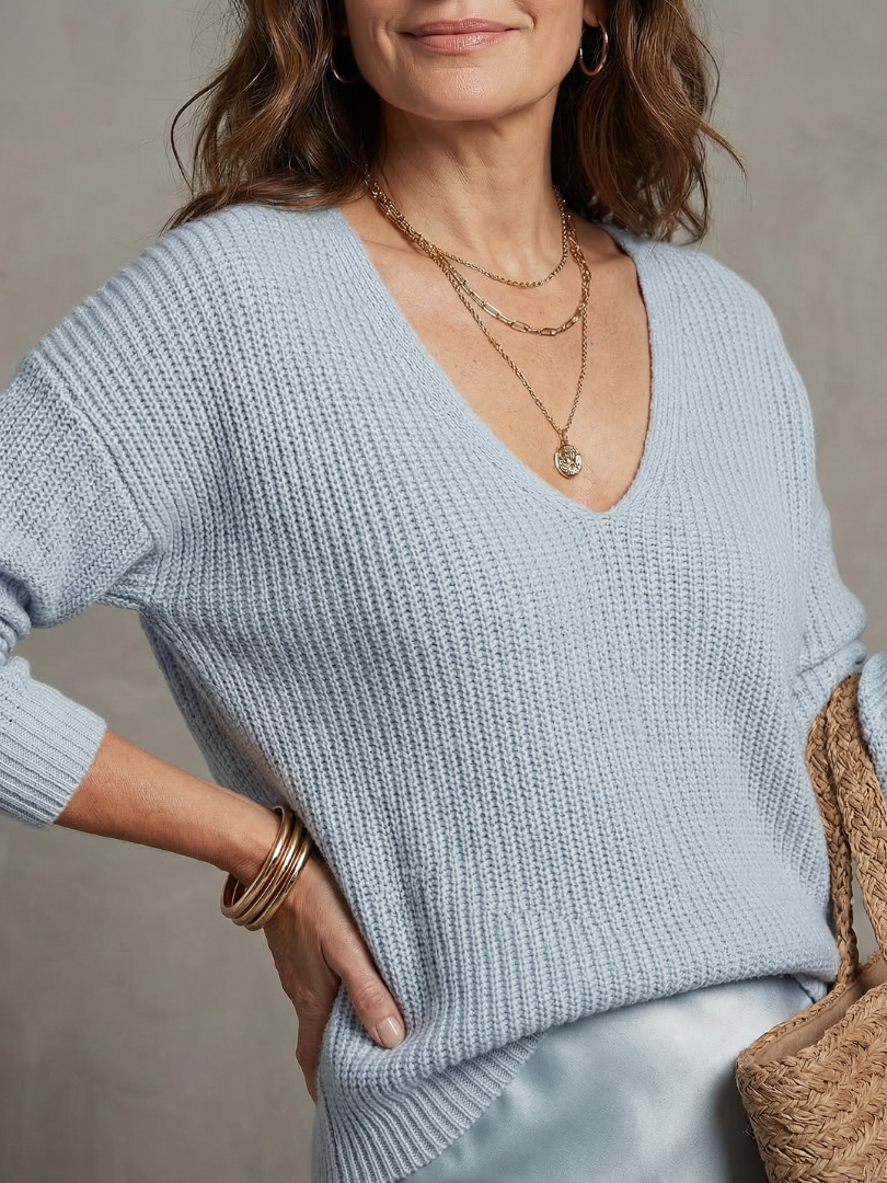 Luciana | Satin Bias Skirt and Knit Layer Ensemble