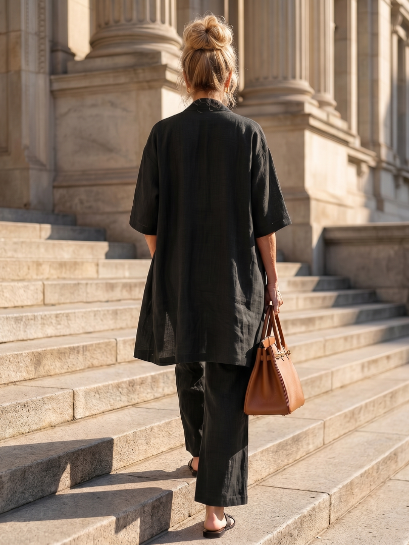 Yael | Elegant Three-Piece Relaxed Ensemble