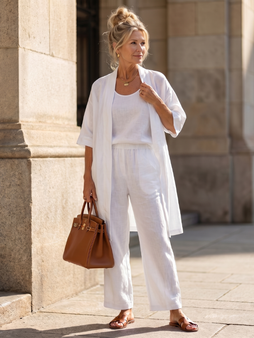 Yael | Elegant Three-Piece Relaxed Ensemble