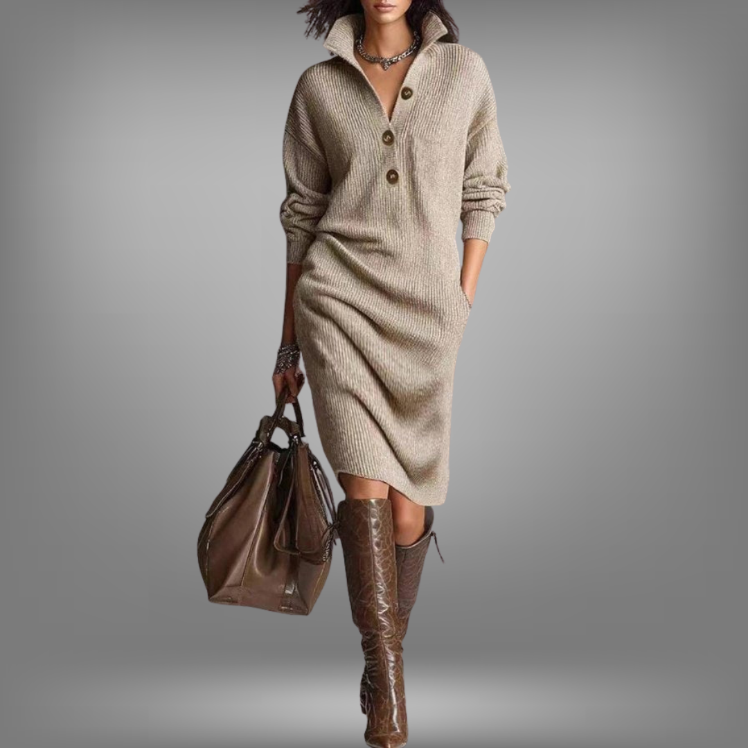 Vélin™ | Jane Cozy Knit Dress