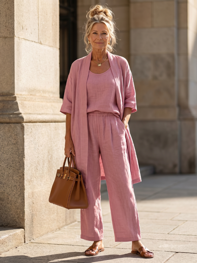 Yael | Elegant Three-Piece Relaxed Ensemble