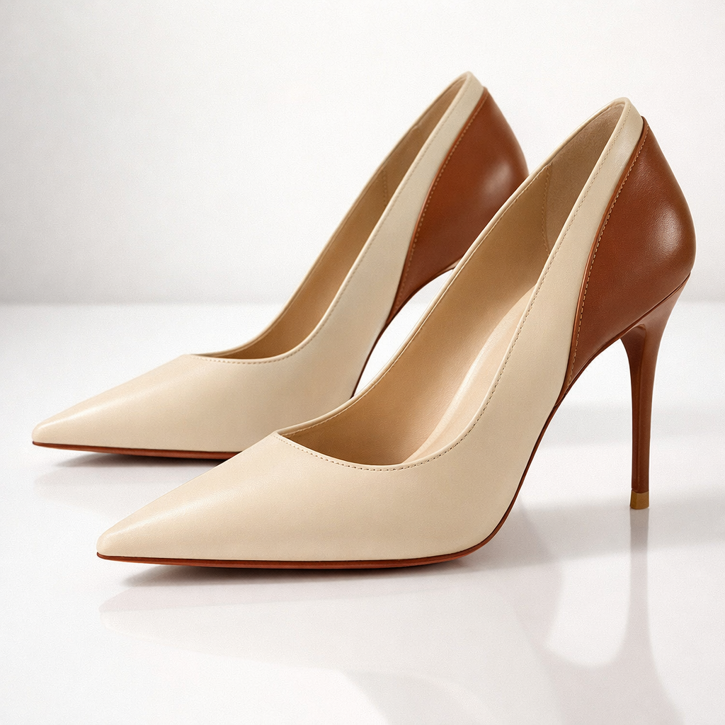 Vivienne Two-Tone Heels