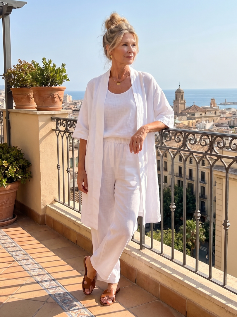 Yael | Elegant Three-Piece Relaxed Ensemble