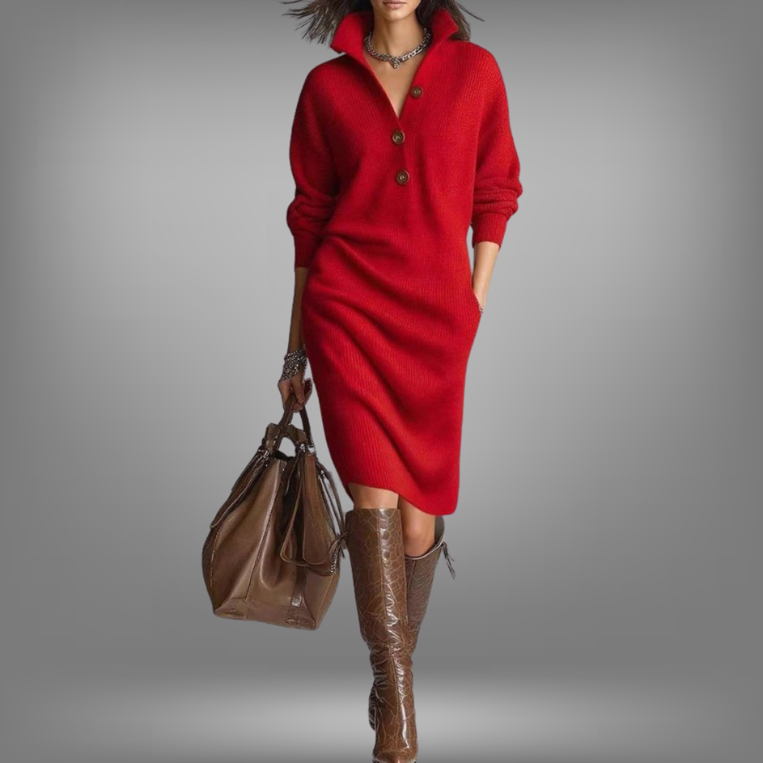 Vélin™ | Jane Cozy Knit Dress