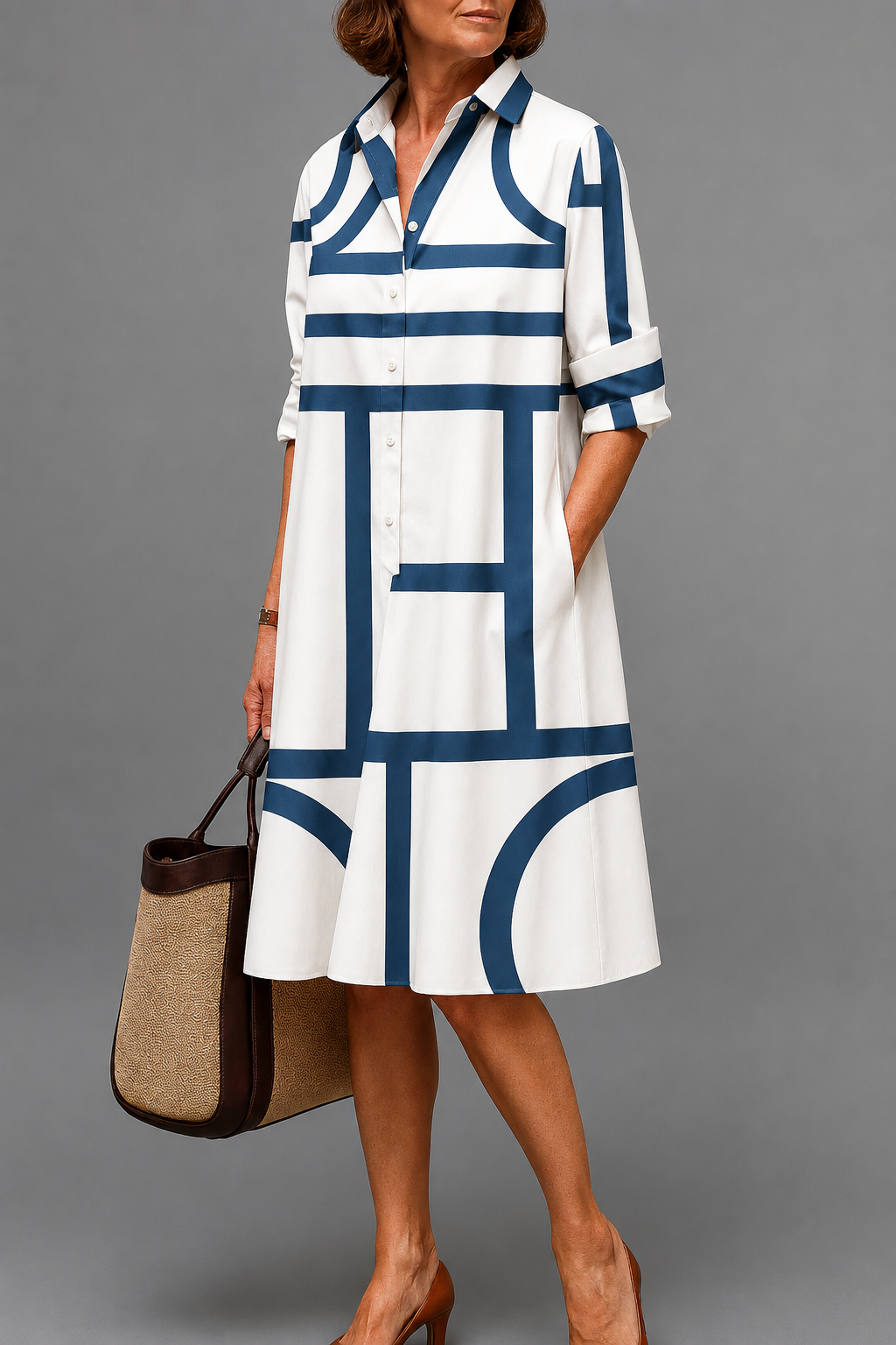 Siena™ | Sophisticated Midi Dress