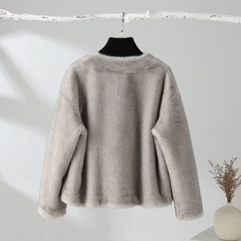 Velluto Charm Coat by Sofia Amoretti