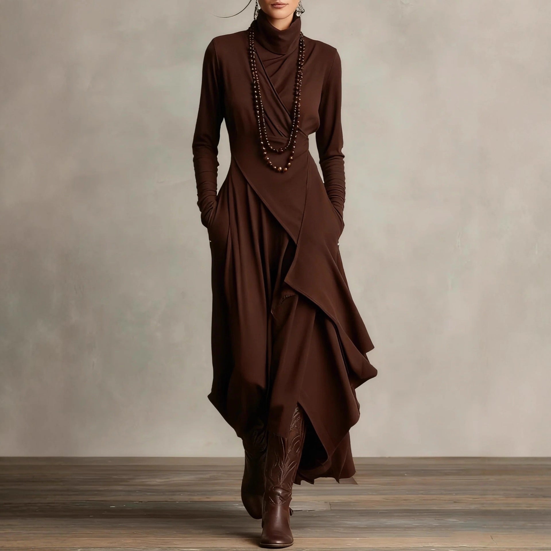 Vélin™ | Natalia Knit Maxi Dress
