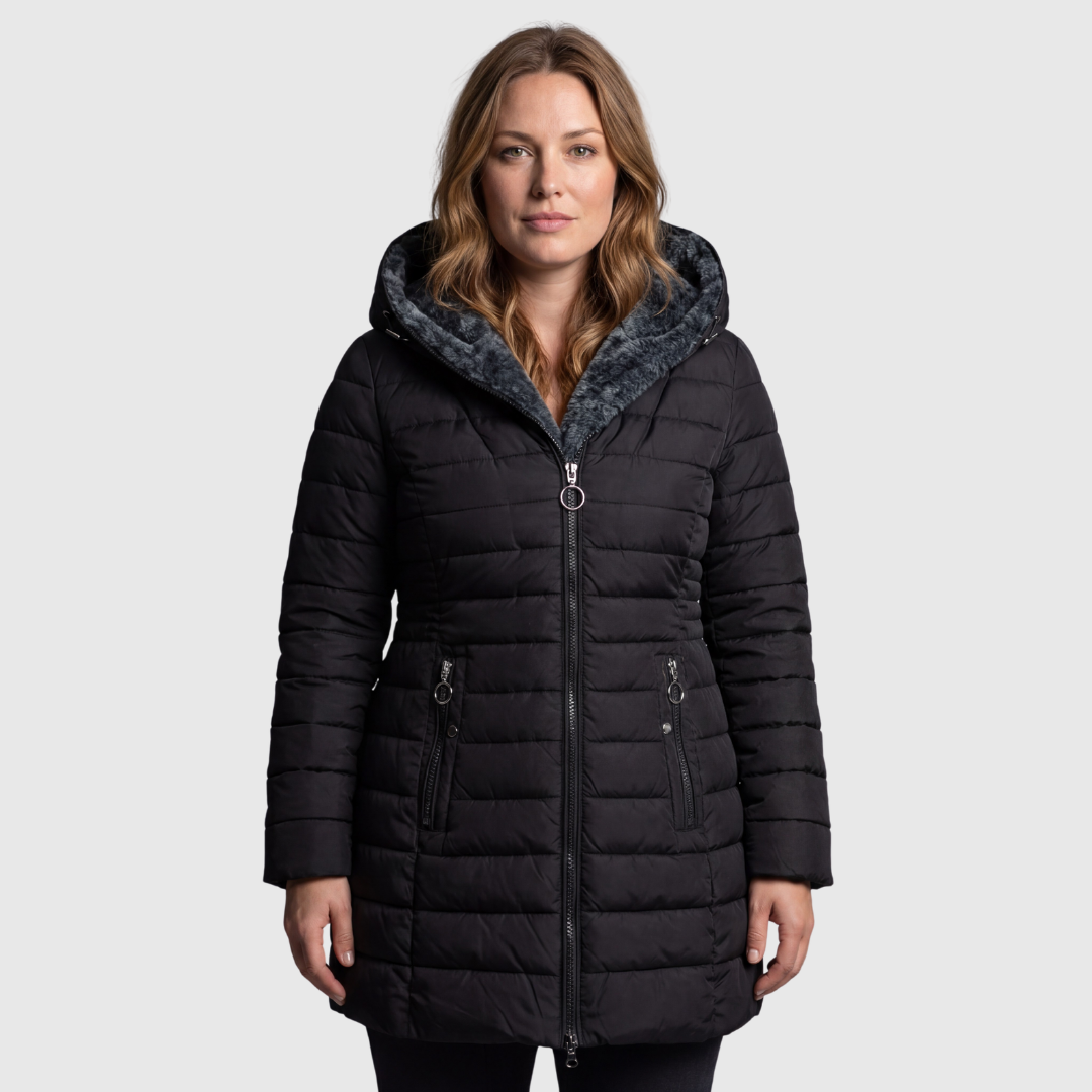 Aya | Gewatteerde Jas Met Voering