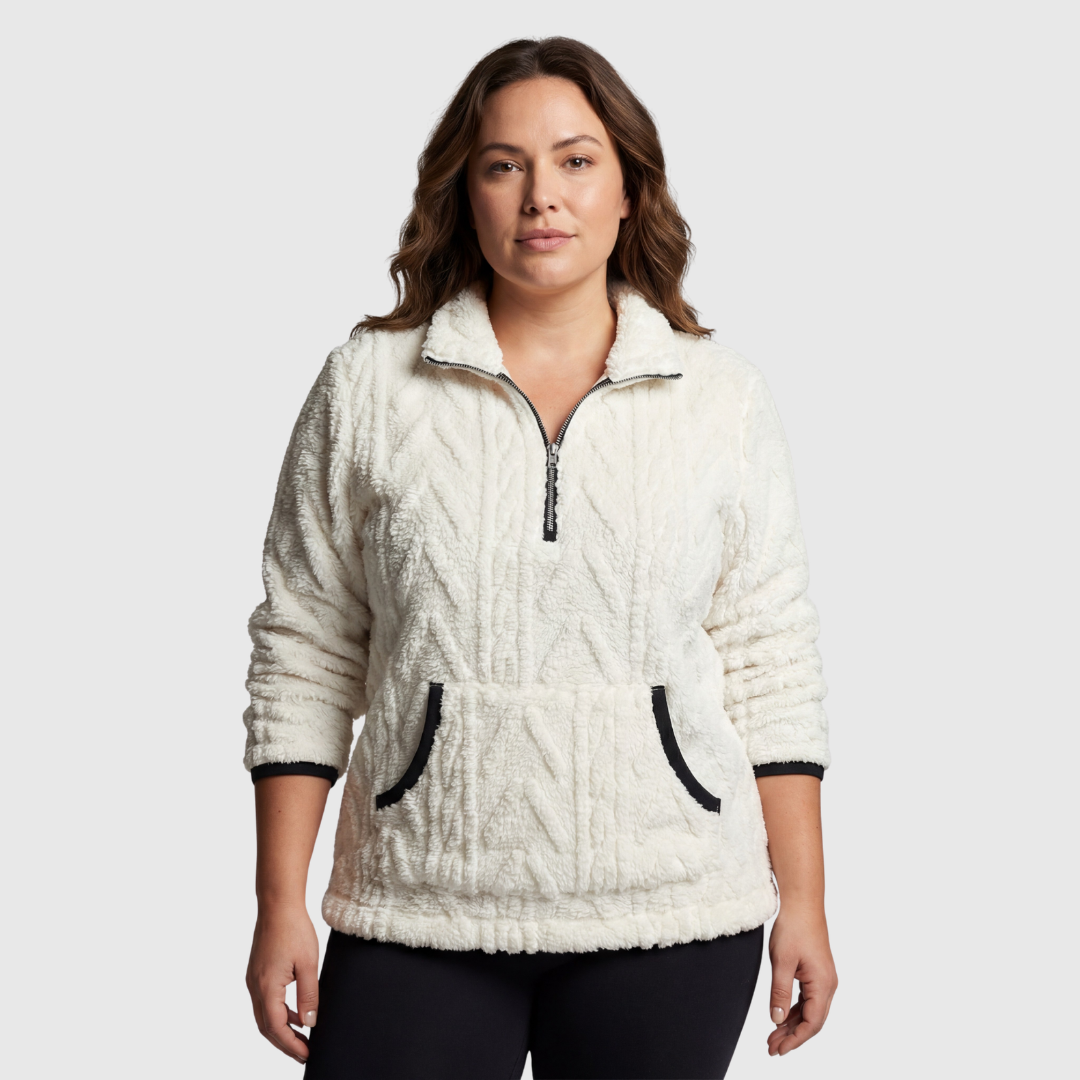 Sheina | Dames Warme Trui Met Ritssluiting