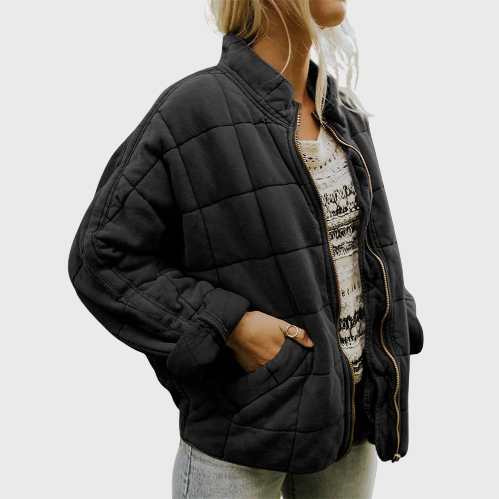 Sandra - Quilted Zip Jacket