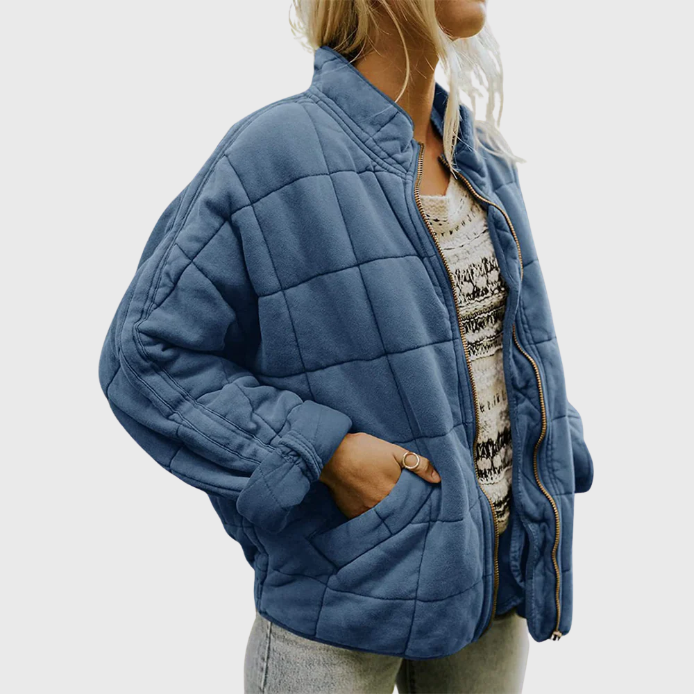 Sandra - Quilted Zip Jacket