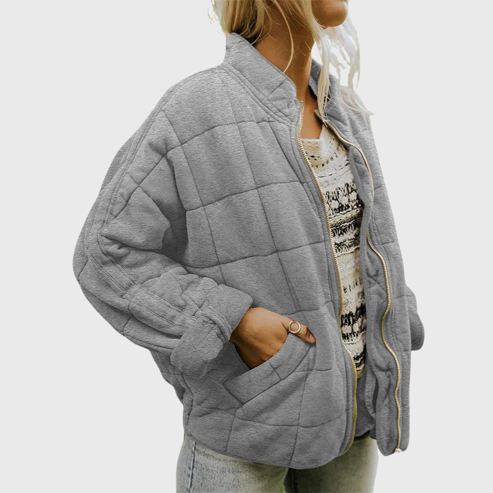 Sandra - Quilted Zip Jacket