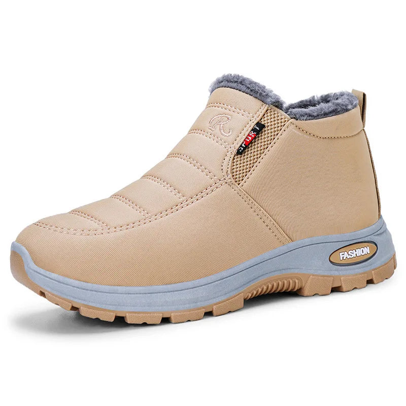 Vélin™| UltraWarm Waterproof Winter Shoes – Anti-Slip Comfort with Soft Wool Lining