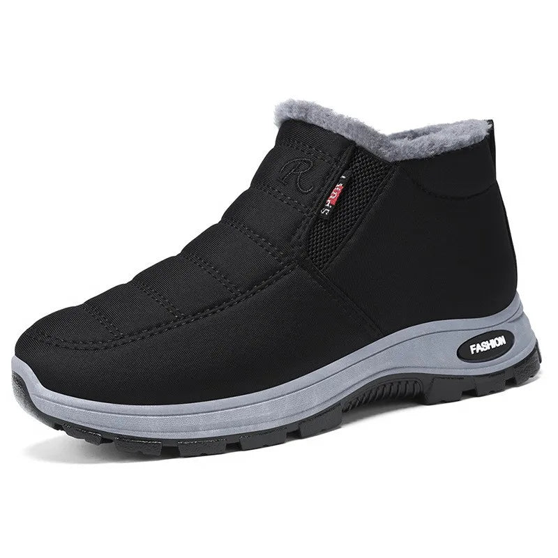 Vélin™| UltraWarm Waterproof Winter Shoes – Anti-Slip Comfort with Soft Wool Lining