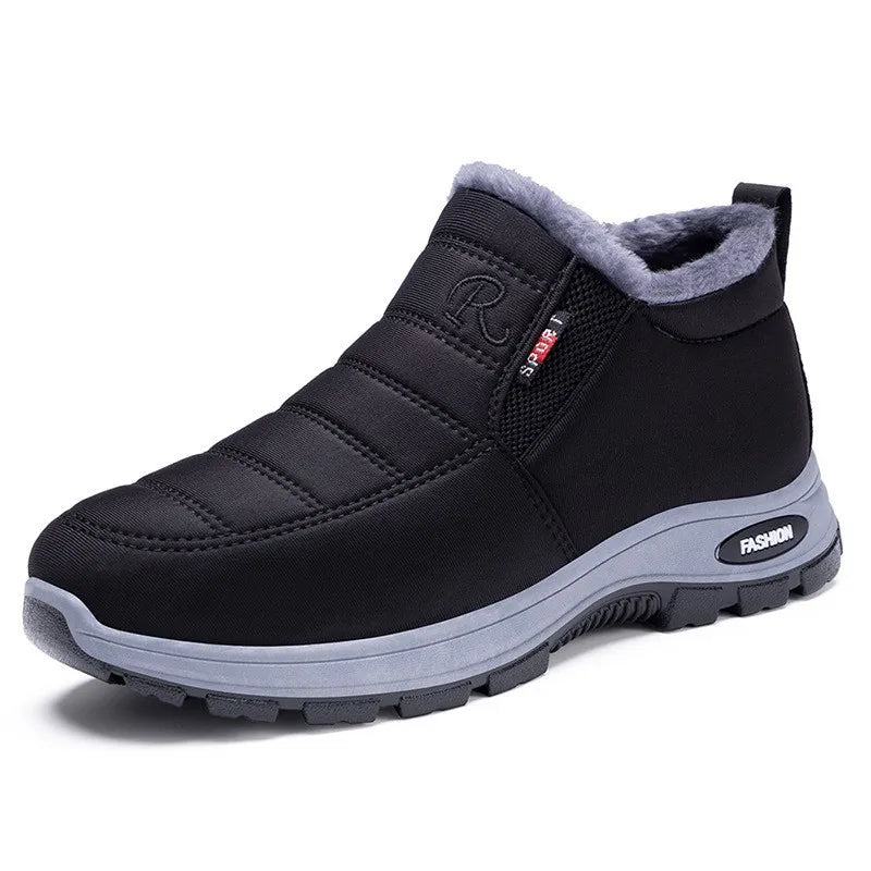 Vélin™| UltraWarm Waterproof Winter Shoes – Anti-Slip Comfort with Soft Wool Lining