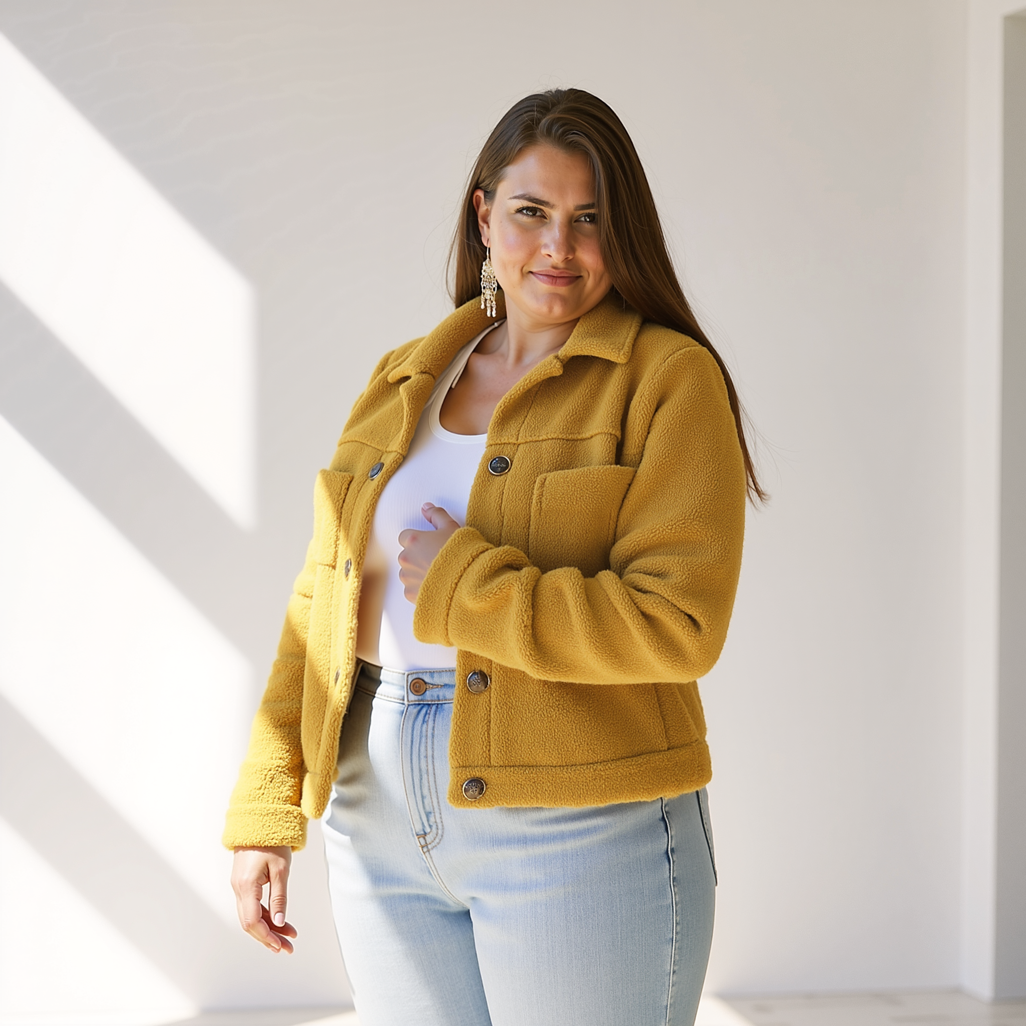 Selina | Fleece Tussenjas