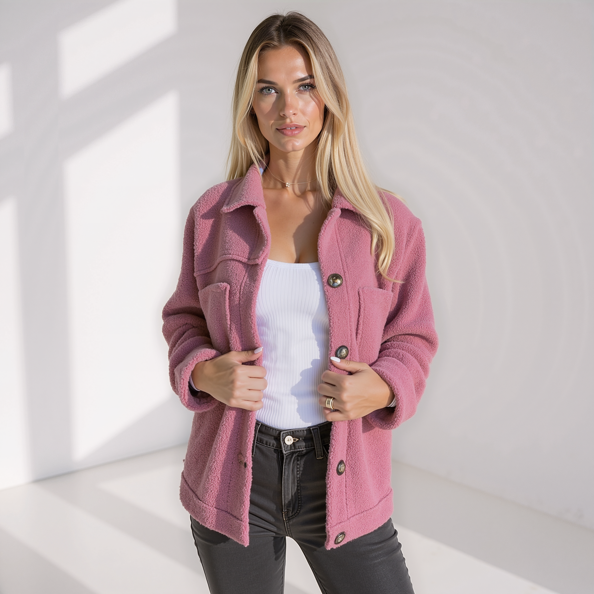 Selina | Fleece Tussenjas