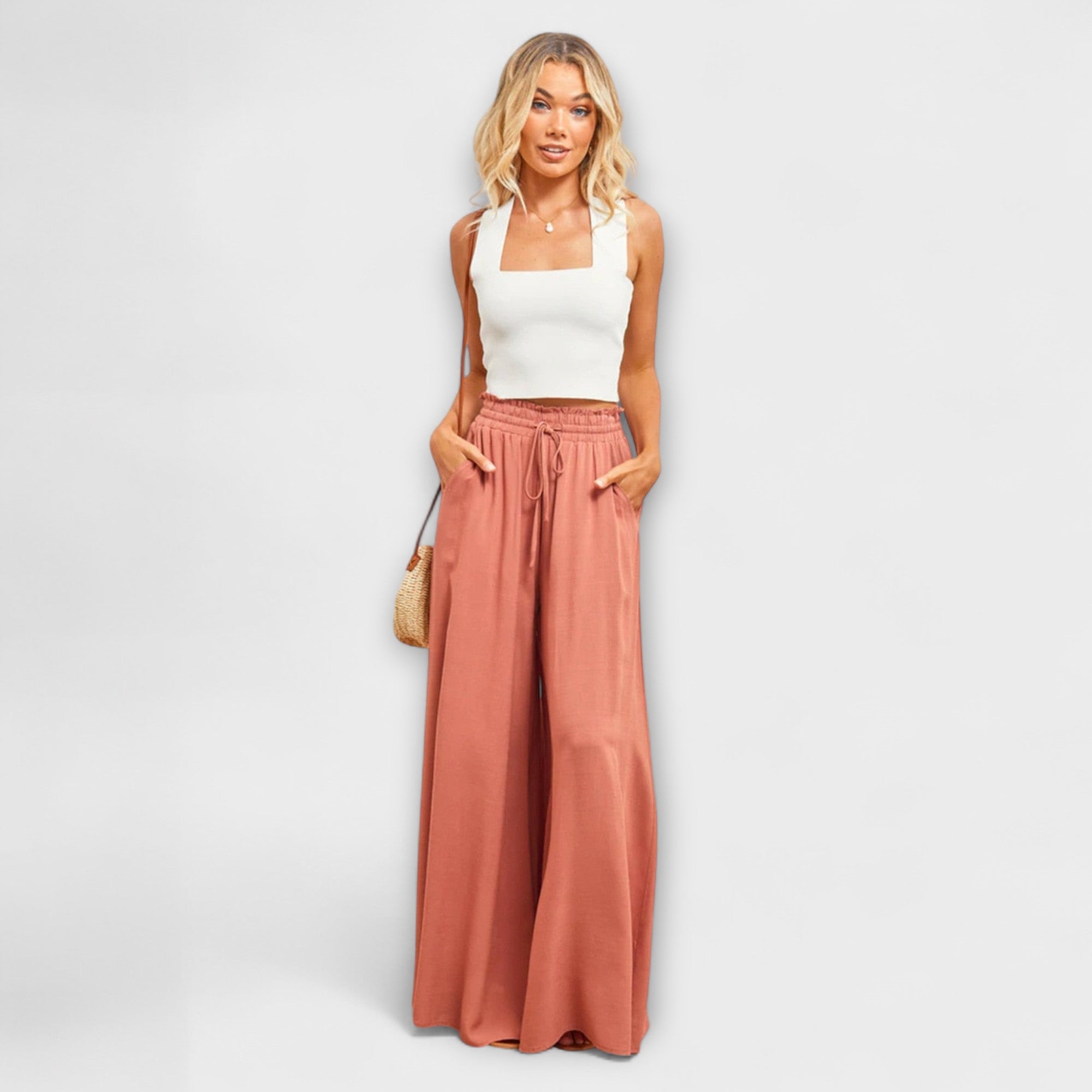Vélin™ | Comfortable Pleated Trousers