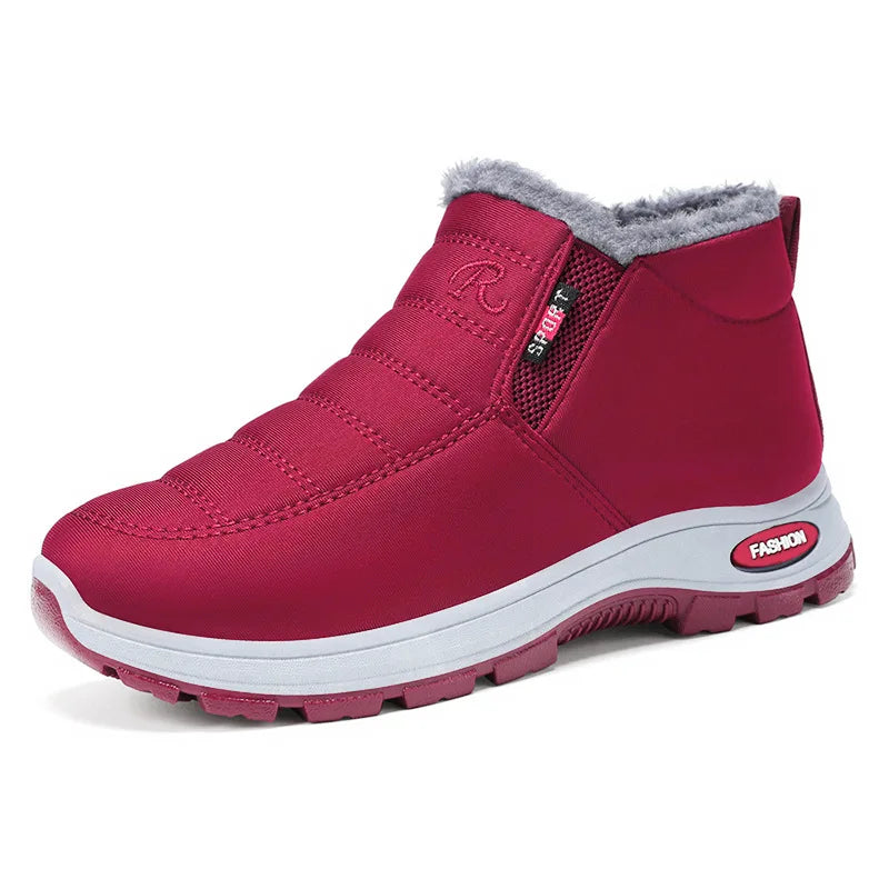 Vélin™| UltraWarm Waterproof Winter Shoes – Anti-Slip Comfort with Soft Wool Lining