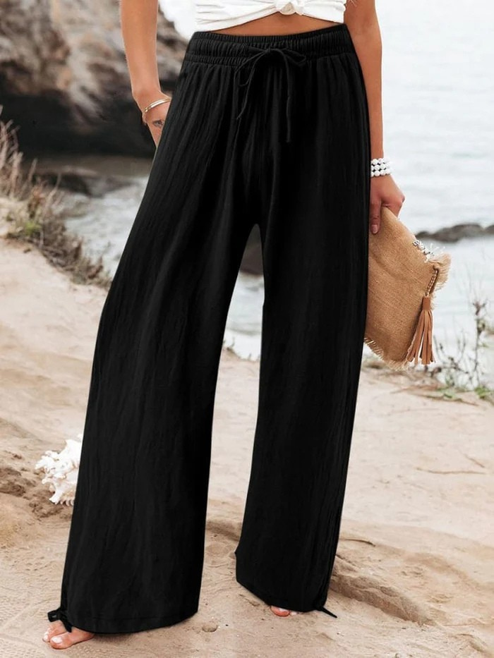 Isel | Wide Leg Casual Pants