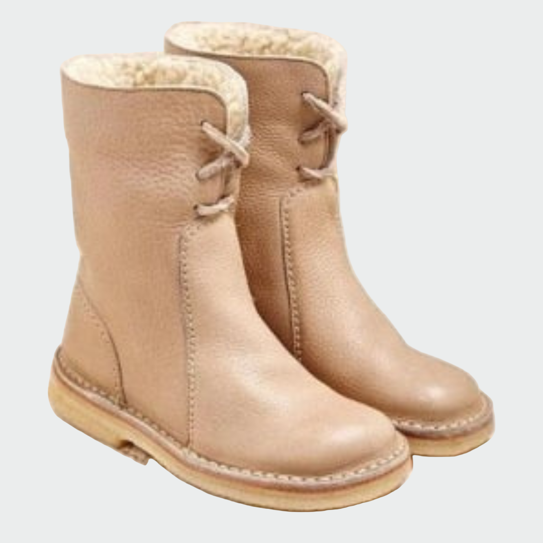 Vélin™ | Waterproof Leather Men’s Boots with Wool Lining