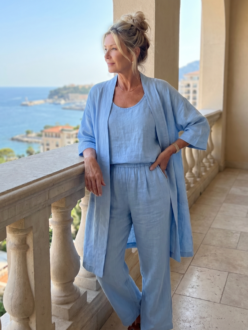 Yael | Elegant Three-Piece Relaxed Ensemble