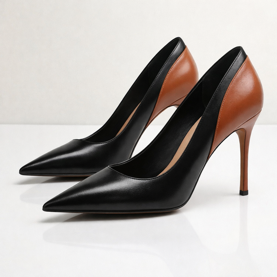 Vivienne Two-Tone Heels