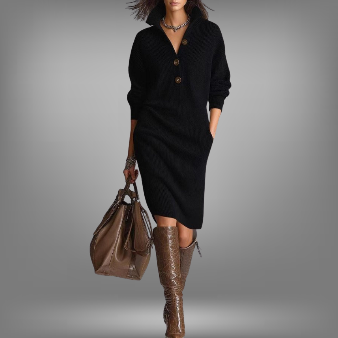Vélin™ | Jane Cozy Knit Dress