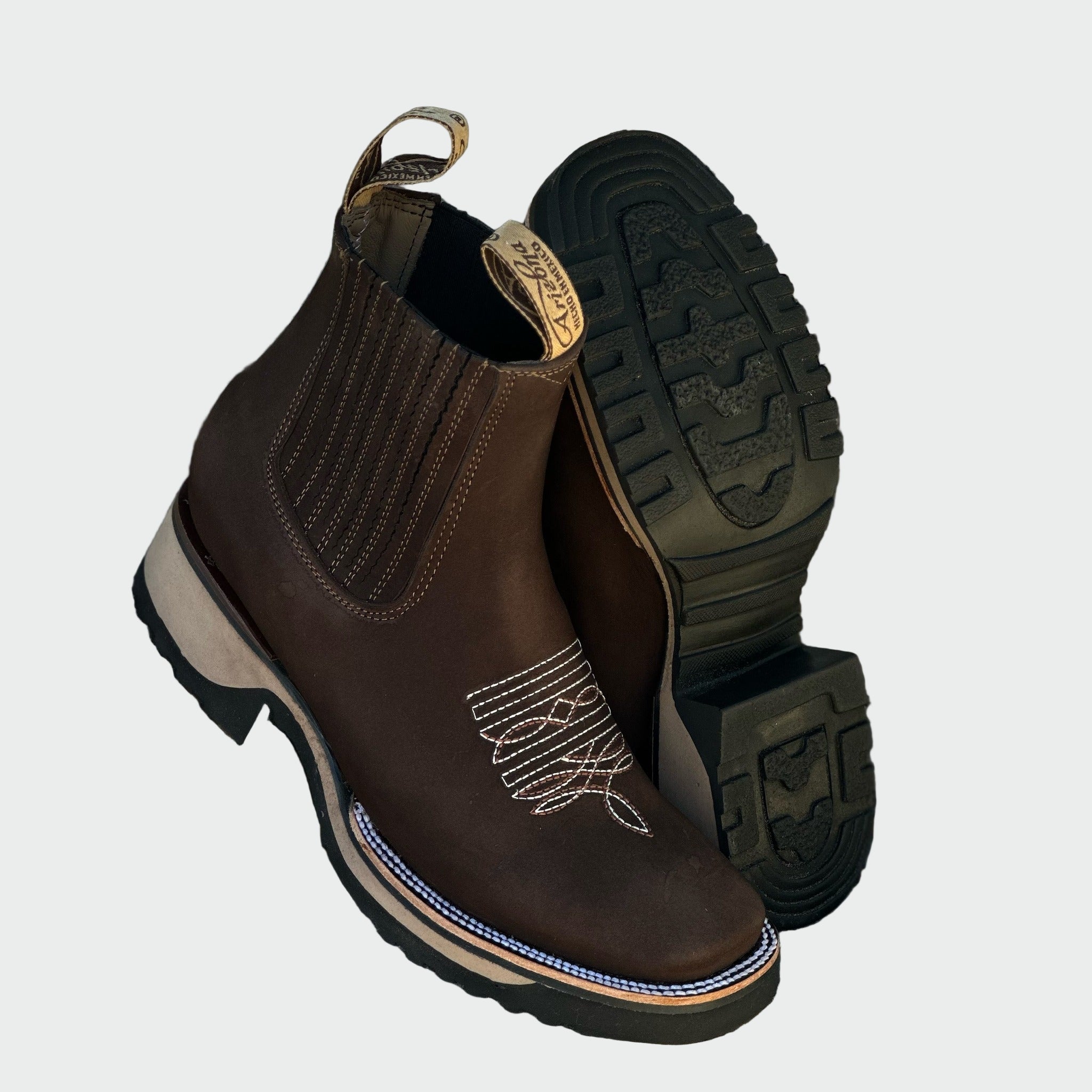 Vélin™ | Leather Cowboy Boots