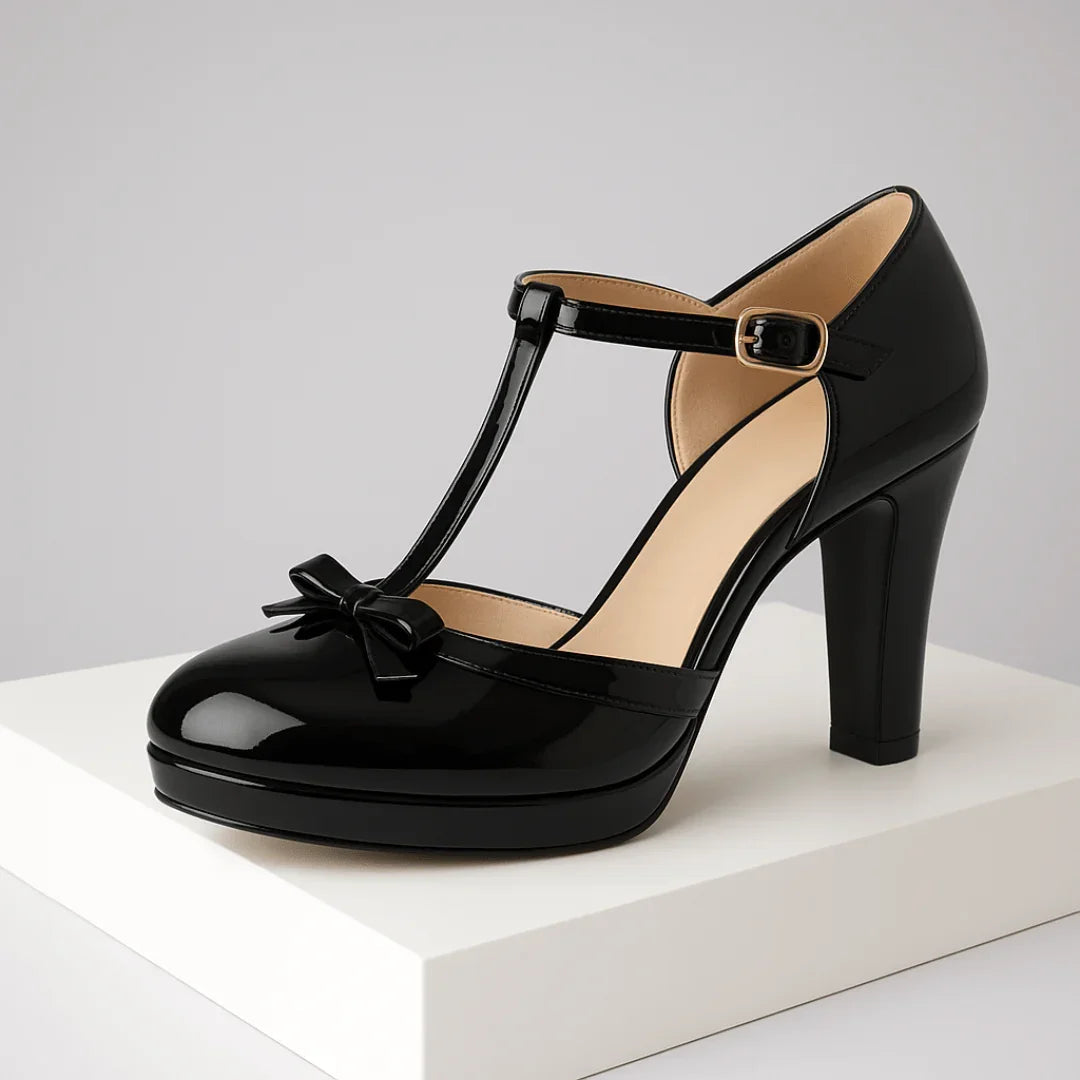 Vivienne T-Strap Heels