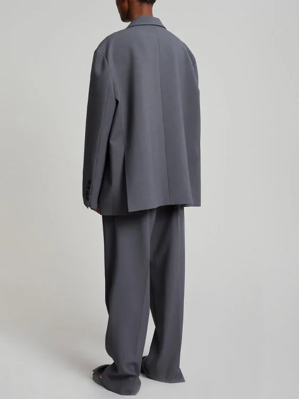 Vélin™ | Grey Oversized Blazer