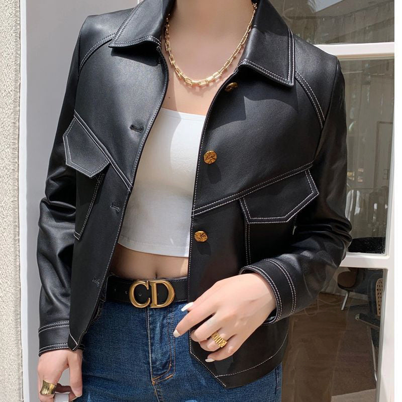 Lucille's City Vogue Leather Jacket