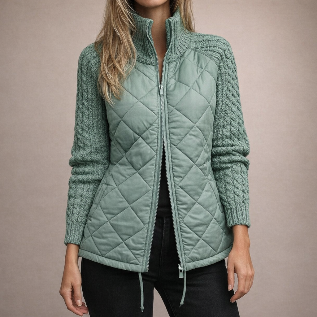 Marella – Layered Patchwork Puffer