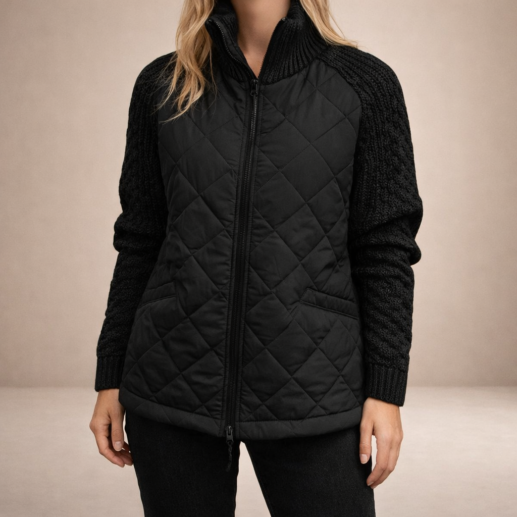 Marella – Layered Patchwork Puffer