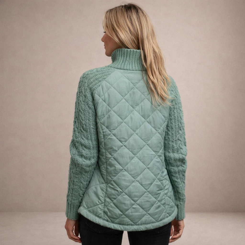 Marella – Layered Patchwork Puffer