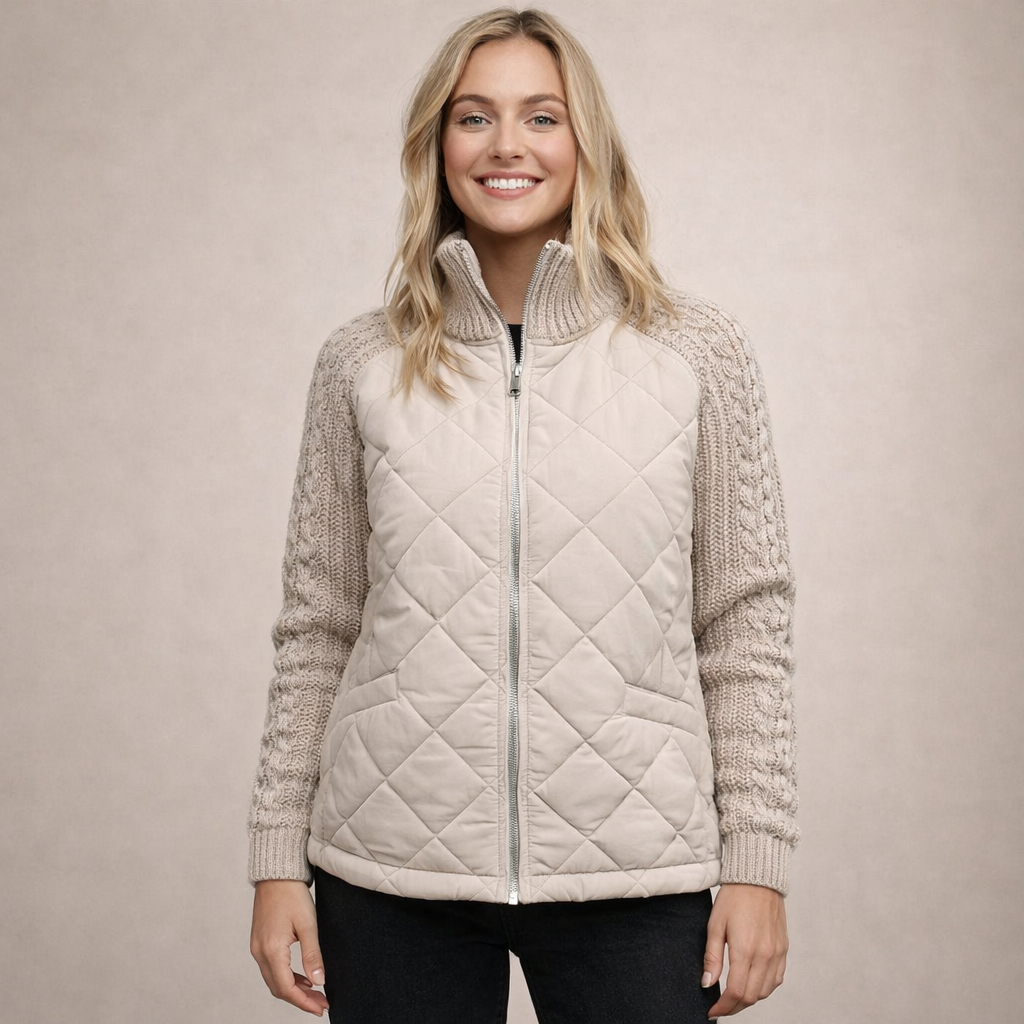 Marella – Layered Patchwork Puffer