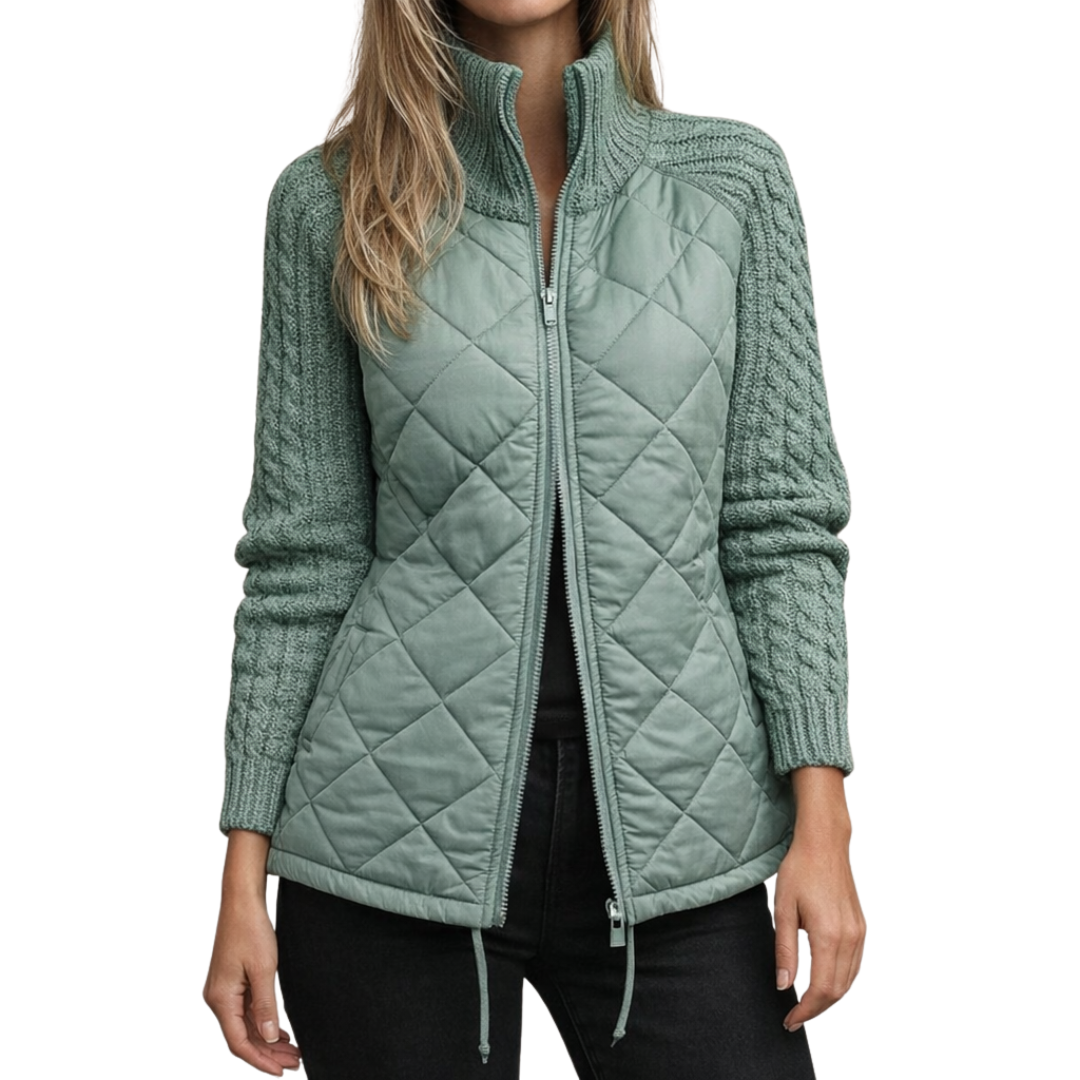 Marella – Layered Patchwork Puffer