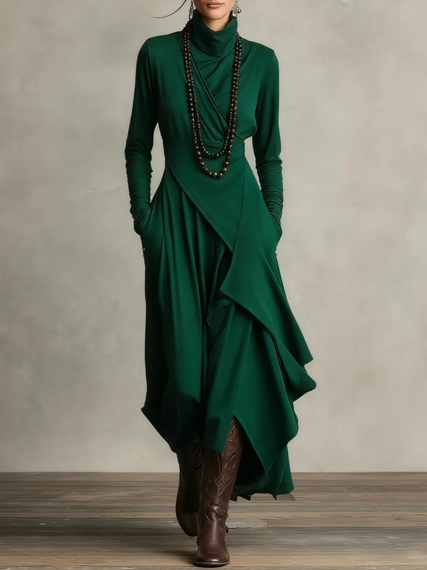 Vélin™ | Natalia Knit Maxi Dress