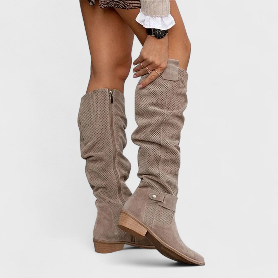 Vélin™ | Elegant Leather Boots