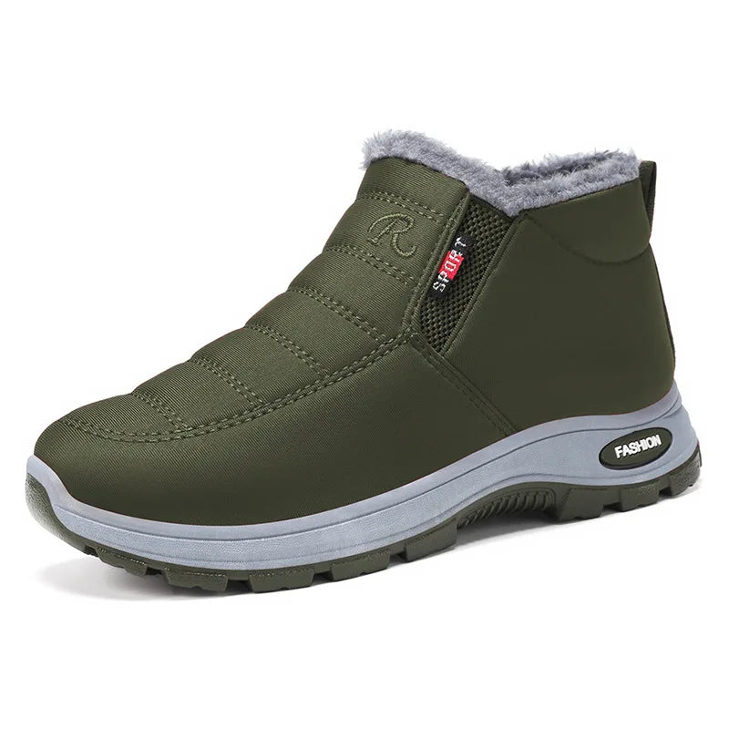 Vélin™| UltraWarm Waterproof Winter Shoes – Anti-Slip Comfort with Soft Wool Lining