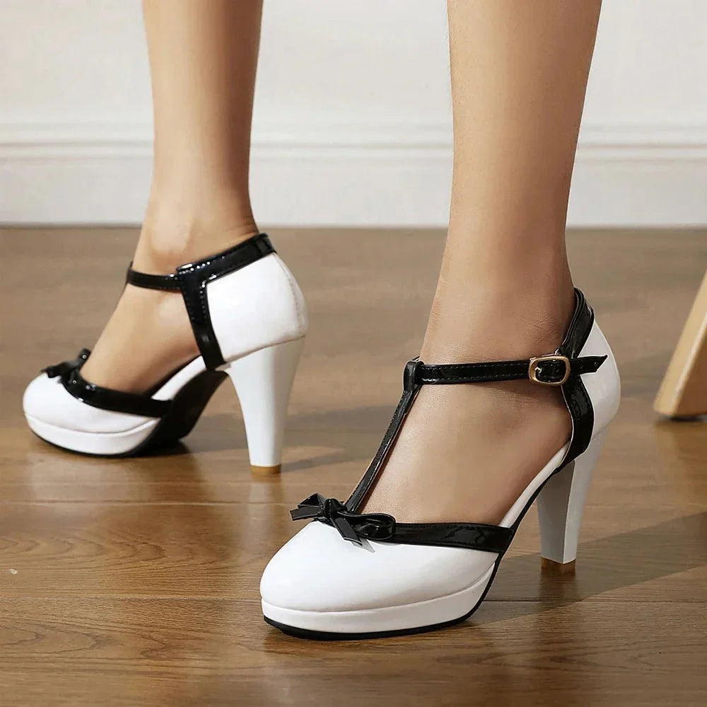 Vivienne T-Strap Heels