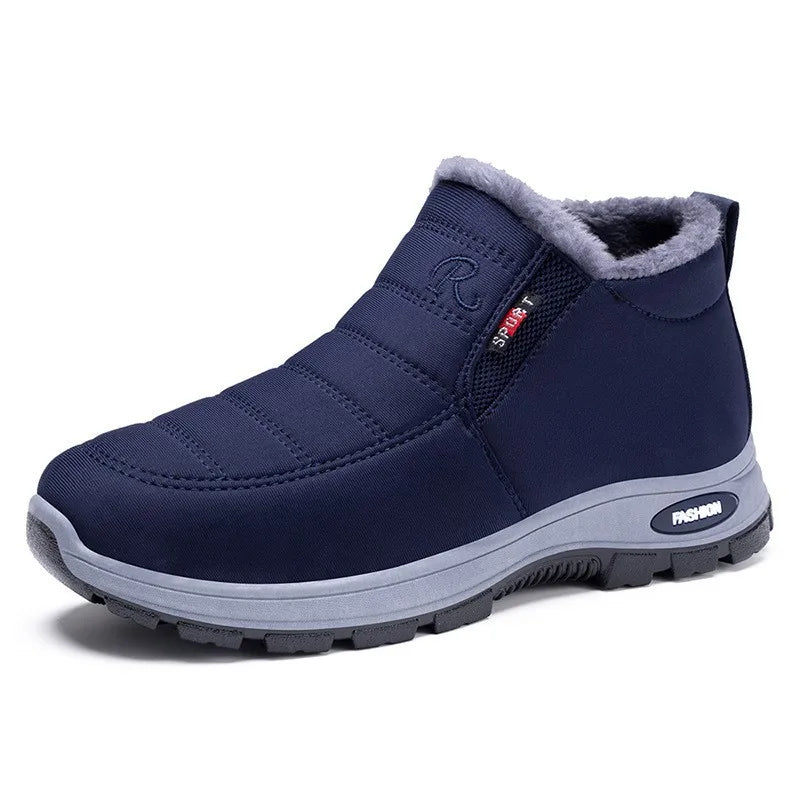 Vélin™| UltraWarm Waterproof Winter Shoes – Anti-Slip Comfort with Soft Wool Lining