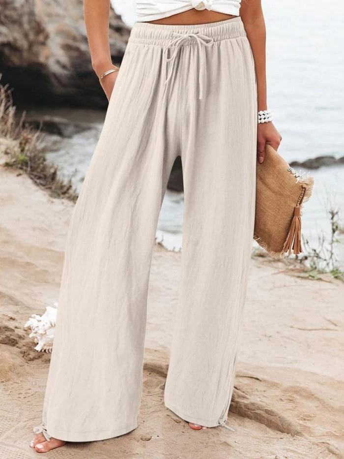 Isel | Wide Leg Casual Pants
