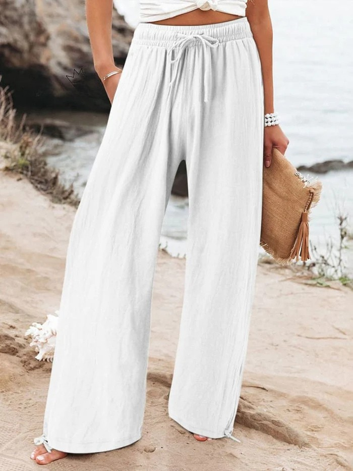 Isel | Wide Leg Casual Pants