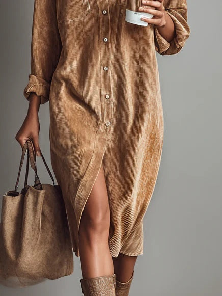 Vélin™ | Elegant Casual Dress with Relaxed Fit