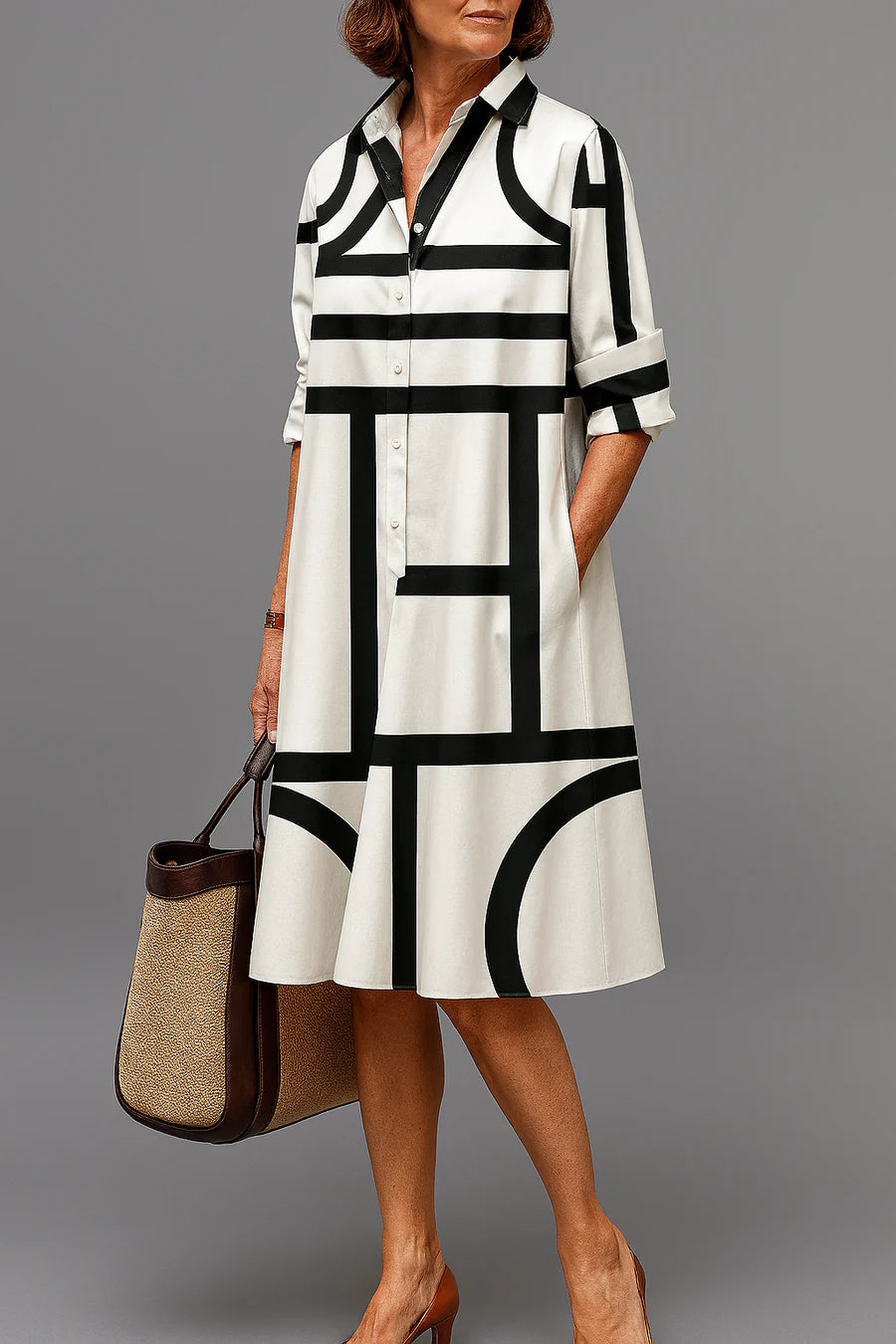 Siena™ | Sophisticated Midi Dress