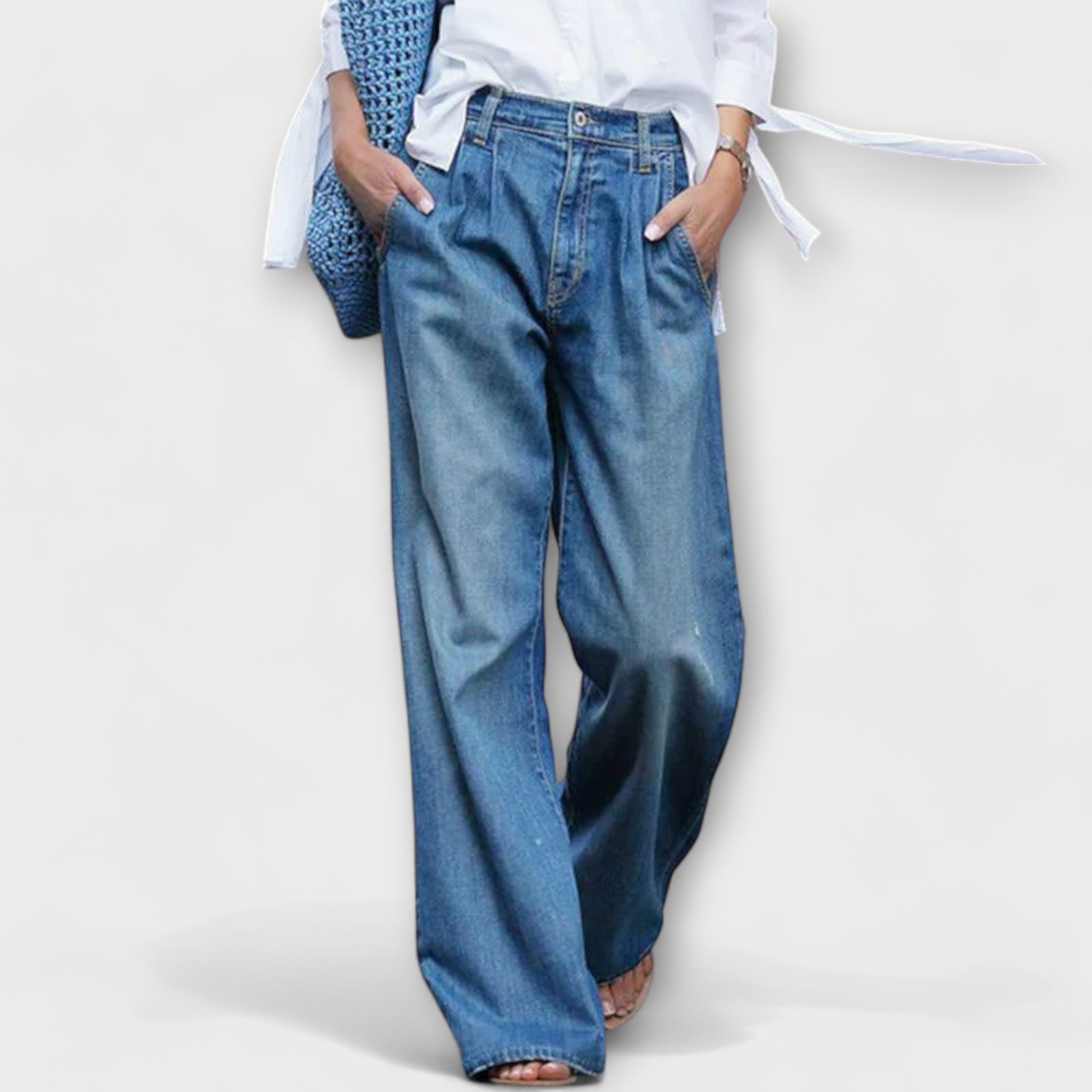 Vélin™ | High-Quality Wide-Leg Jeans