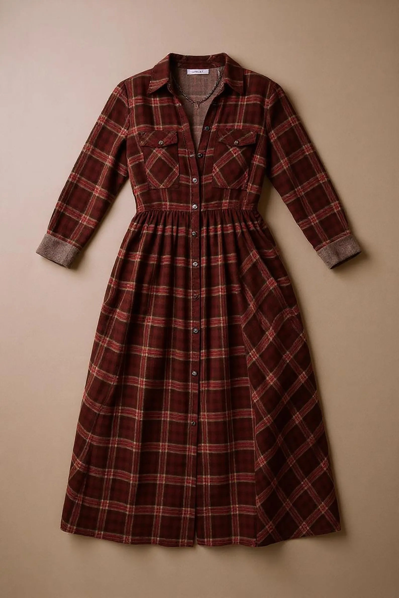 Vélin™ | Timeless Maxi Shirt Dress