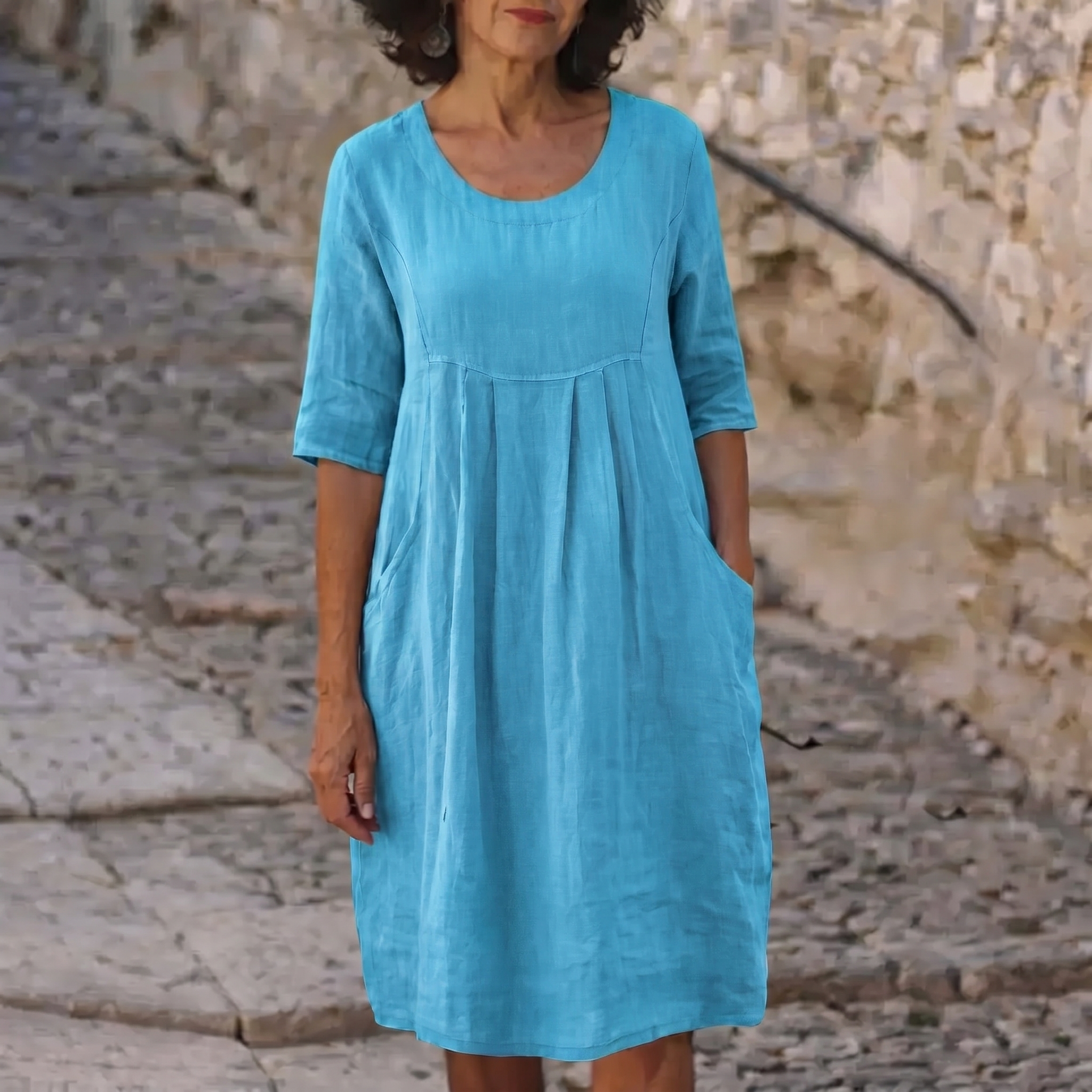 Jytte™ | Elegant Dress With Pockets